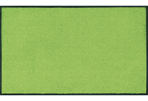 Fußmatte Wash & Dry "Monocolour apple green" 40 x 60 cm