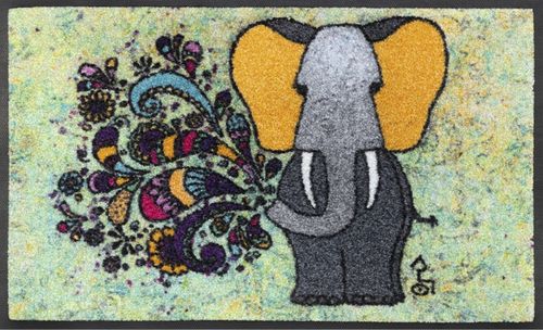 Fußmatte Wash & Dry "Elephant", 40 x 60 cm